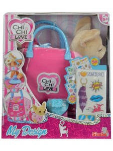 Мягкая игрушка Simba Chi Chi Love Собачка Чихуахуа с сумочкой и набором для декорирования 10 5892313