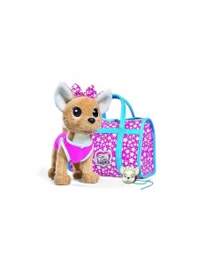Мягкая игрушка Simba Chi Chi Love Собачка Звёздный стиль с сумочкой 10 5893115