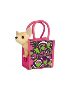 Мягкая игрушка Simba Chi Сhi Love Собачка в сумочке с фломастерами 10 5895264