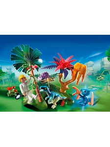 Playmobil Затерянный остров с Алиен и Хищником 6687
