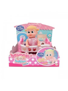 Bouncin Babies Кукла Бони с кроваткой 803002
