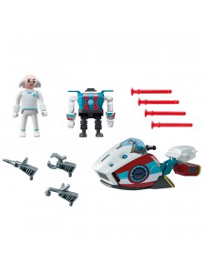 Playmobil Скайджет с Доктором Х и Робот 9003