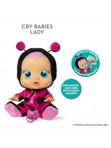 Crybabies Плачущий младенец Леди Баг Imc Toys 96295