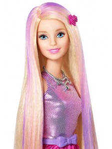 Кукла Barbie Цвет и стиль с волосами, меняющими цвет CFN47