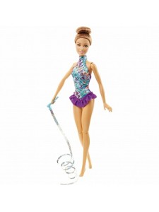 Кукла Барби гимнастка Брюнетка DKJ18