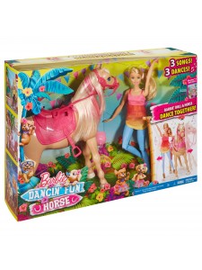 Игровой набор с Барби Танцующая лошадка DMC30