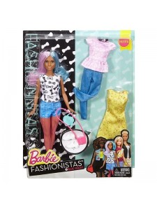 Кукла Барби Игра с модой Blue Violet DTF05