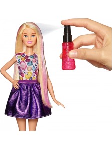 Кукла Барби Цветные локоны DWK49