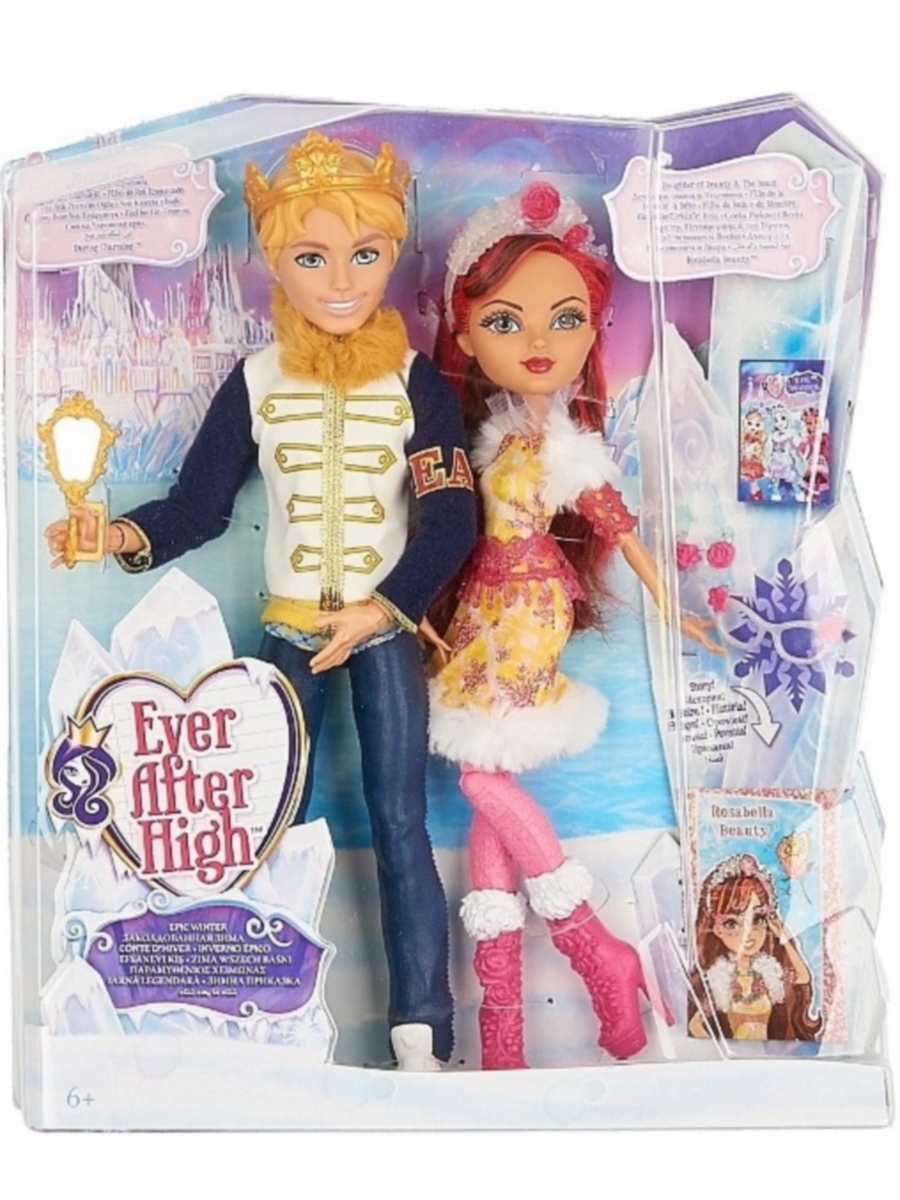 EVER AFTER HIGH DLB38 DARING CHARMING AND ROSABELLA BEAUTY DOLLS