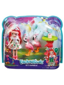 Enchantimals Праздник фламинго с куклой Фенси FCG79