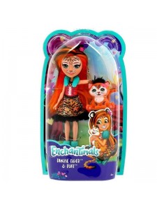 Кукла Enchantimals Тигрица Тэнзи с питомцем FRH39