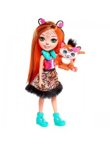 Кукла Enchantimals Тигрица Тэнзи с питомцем FRH39
