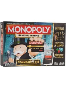 Настольная игра Монополия с банковскими картами B6677
