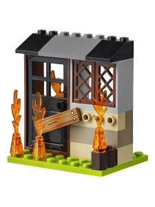 Лего 10740 Чемоданчик Пожарная команда Lego Juniors