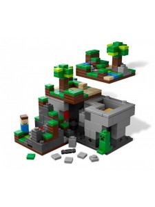 Лего 21102 Микро Мир Лес Lego Minecraft
