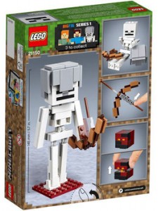 Лего 21150 Cкелет с кубом магмы Lego Minecraft