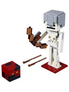 Лего 21150 Cкелет с кубом магмы Lego Minecraft