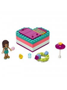 Лего Летняя шкатулка-сердечко для Андреа Lego Friends 41384