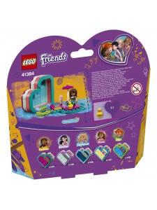 Лего Летняя шкатулка-сердечко для Андреа Lego Friends 41384