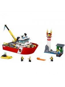 Лего 60109 Пожарный катер Lego City