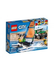 Лего 60149 Внедорожник с прицепом для катамарана Lego City