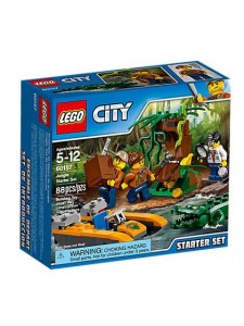 Лего 60157 Набор Джунгли для начинающих Lego City