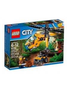 Лего 60158 Грузовой вертолёт исследователей джунглей Lego City