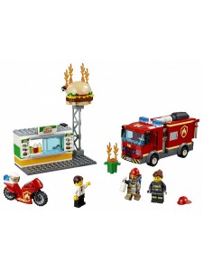 Лего 60214 Пожар в бургер кафе Lego City