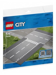 Лего 60236 Прямой и Тобразный перекрёсток Lego City