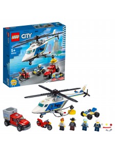 Лего Сити Погоня на полицейском вертолёте Lego City 60243