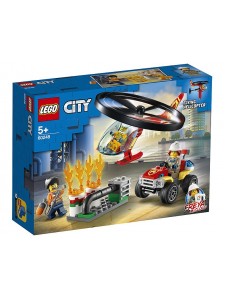 Лего Сити Пожарный спасательный вертолёт Lego City 60248