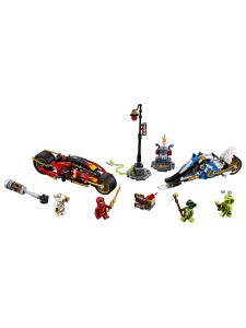 Лего 70667 Мотоцикл Кая и снегоход Зей Lego Ninjago