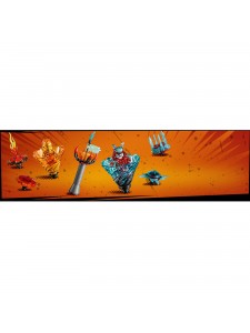 Лего Бой мастеров кружитцу-Кай против Самурая Lego Ninjago 70684