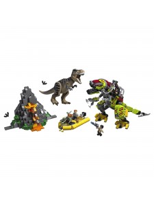 Лего Бой тираннозавра и робота-динозавра Lego Jurassic World 75938