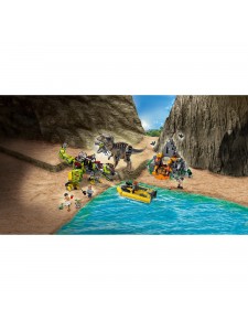 Лего Бой тираннозавра и робота-динозавра Lego Jurassic World 75938