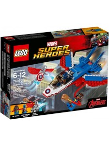 Лего 76076 Воздушная погоня Капитана Америка Lego Super Heroes
