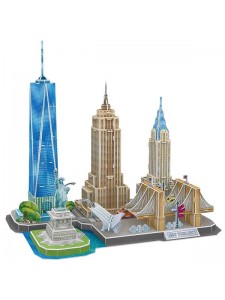3D Пазл Достопримечательности Нью-Йорка MC255H