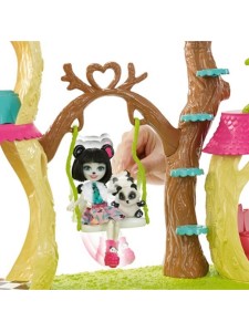Mattel Кукла с питомцем Набор Лесной замок Enchantimals FNM92