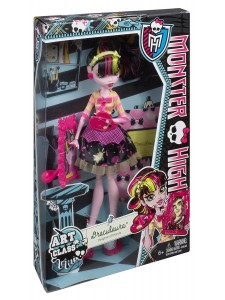 Кукла Monster High Дракулаура Арт класс BDF12