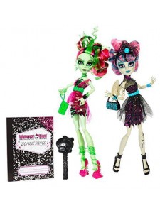Monster High Венера МакФлайтрап и Рошель Гойл BJR17