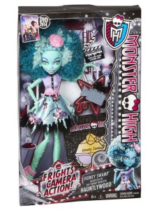 Кукла Monster High Хани Свомп СтрахКамерМотор BLX24