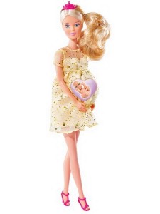 Simba Кукла Штеффи беременная Королевский набор 105737084