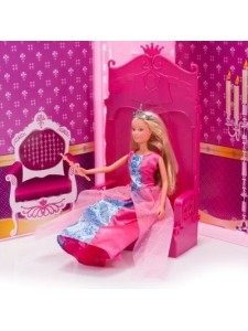 Кукла Штеффи и её сказочный замок Simba