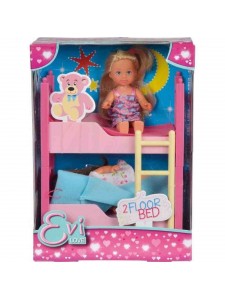 Кукла Эви и двухъярусная кровать Simba