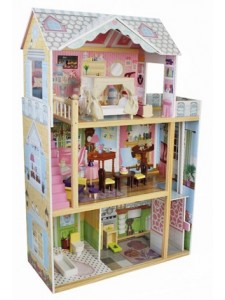 Деревянный кукольный домик Lena Wooden Toys