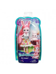 Кукла Enchantimals Бри Кролик с питомцем DVH88