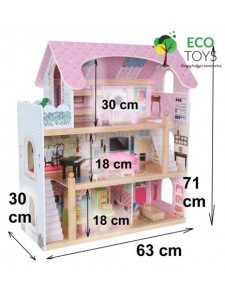 Кукольный домик Сказочный Eco Toys 4110