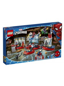 Лего Супергерои Нападение на мастерскую паука Lego Super Heroes 76175