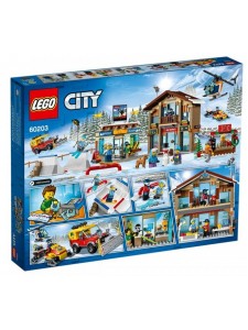 Лего Сити Горнолыжный курорт Lego City 60203