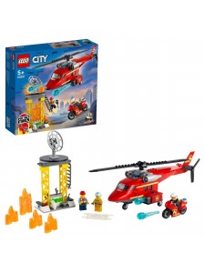 Лего Сити Пожарный вертолёт Lego City 60281